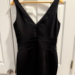 Stylish Black Kay Unger Cocktail Dress. Size 12.